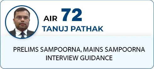 TANUJ PATHAK,AIR-72