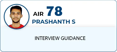 PRASHANTH S,AIR-78