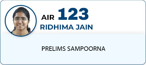 RIDHIMA JAIN,AIR-123