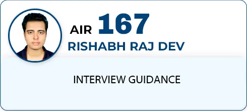 RISHABH RAJ DEV,AIR-167