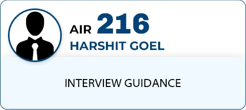 HARSHIT GOEL,AIR-216