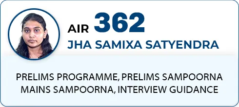 JHA SAMIXA SATYENDRA,AIR-362