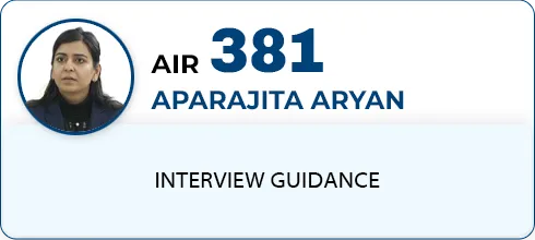 APARAJITA ARYAN,AIR-381