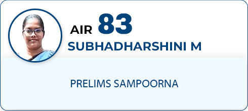 SUBHADHARSHINI M,AIR-83